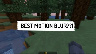 How To Get Motion Blur In Minecraft 189118 NO LAG [upl. by Chicky257]