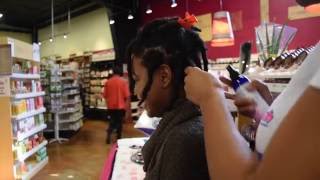 Being A Hair Model With Reagan Sanai Natural Hair Essentials [upl. by Filia256]