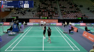 Ellis  Smith vs Mairs  Moore XD R16  Yonex Dutch Open 2017 [upl. by Nana]