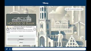 How tourists can find Michelin and GaultampMillau awarded restaurants with a DMOCMO chatbot [upl. by Trabue511]