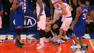 Andrea Bargnani Trying to Dunk over the Sixers [upl. by Meta29]