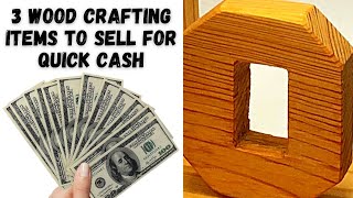 3 woodworking projects that sell quickly and easily  wood craft ideas [upl. by Behlke818]