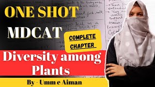 One Shot  MDCAT  First year  Diversity among Plants University admission test Sindh board [upl. by Eelhsa482]