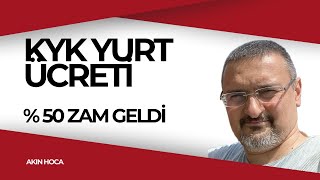 SON DAKİKA ZAM KYK HESAPLARINI KONROL EDİN YURT ÜCRETİ BORÇLARI GÖRÜNMEYE BAŞLADI [upl. by Amehr646]