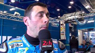 24 Heures Motos 2015  Interview de Vincent Philippe [upl. by Einaj]