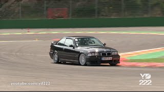 BMW E36 M3 Supersprint Race Exhaust  LOUD Engine Sound [upl. by Ayel]