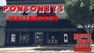 GTA V Online Ponsonbys Invincible Wallbreach ᴴᴰ [upl. by Kimble]