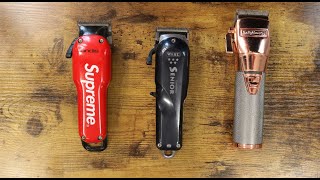 TOP 3 CLIPPERS FOR BARBERS 2021 REVIEW [upl. by Kraska]