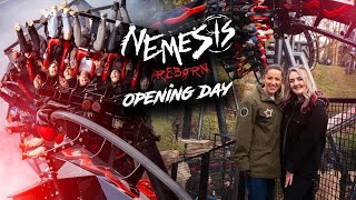 EMOTIONAL Nemesis opening day Alton Towers 2024 [upl. by Thorley]