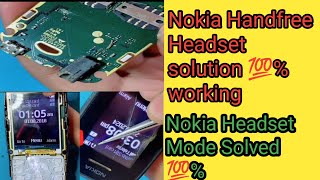 Nokia hand free Nokia handfree mode Nokia 105 handsfree solution Nokia handfree logo issue [upl. by Allegra]