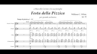 William White Festa della Pizzica op 42 score [upl. by Aivitnahs389]