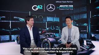 Exclusive Peng Xiao amp Toto Wolff Discussing the AIPowered Future of Formula 1 [upl. by Joub832]