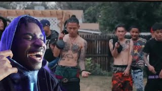 AMERICAN REACTS TO CHINATOWNRUNNER PRESSURE X GEE KADE OFFICIAL MUSIC VIDEO [upl. by Enitsuga1]