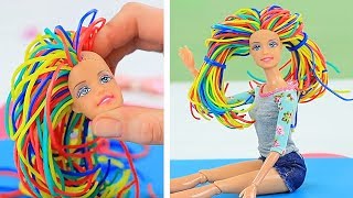 9 Seltsame Möglichkeiten Barbie In Die Klasse Mitzunehmen  Verrückte Tricks Für Deine Barbie [upl. by Timmy]