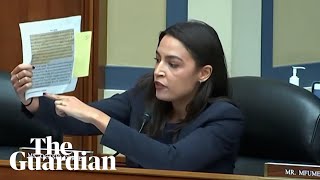 Alexandria OcasioCortez says Republicans fabricated evidence in Biden impeachment inquiry [upl. by Augustin]