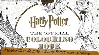 Présentation de livre  Harry Potter le Livre de Coloriage [upl. by Adoc]