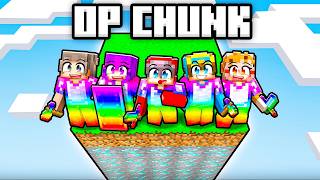 Surviving One OP Chunk in Minecraft [upl. by Annohsal717]