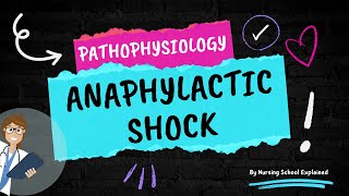 Pathophysiology of Anaphylactic Shock [upl. by Hadik]