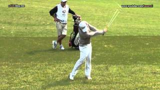 HD SLOW Rory McIlroy  2011 Iron Golf Swing 2nd shot5 [upl. by Cirdla]