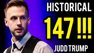 A brilliant 147 break from Judd Trump that amazed the whole world Highlights Match [upl. by Ahsiuqel]