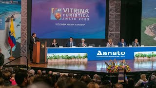 Palabras Presidente Gustavo Petro en la 42° Vitrina Turística de ANATO ‘Colombia abierta al mundo’ [upl. by Barclay]