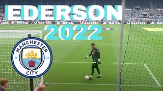 Ederson Moraes 2022 Warm Up  Man City amp Brazil Goalkeeper Training [upl. by Chickie]