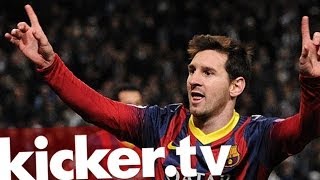 So gut wie durch  Barcelona mit einem Bein im Viertelfinale  kickertv [upl. by Reniti]