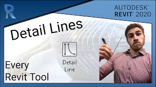 How to use Detail Lines  Revit 2020 [upl. by Fawcett]