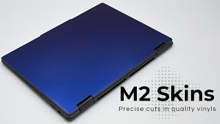 M2Skins Yoga 7i 2024 Advanced Top Lid Installation [upl. by Dall]