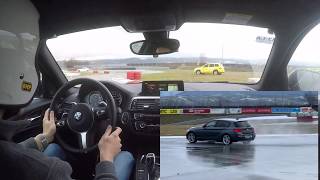 BMW M140i xDrive Drift Track Day Wachauring [upl. by Ecinreb117]