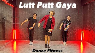 Lutt Putt Gaya  Dunki  SRK  Dance Fitness  Bollyfit ajdancefit luttputtgaya dunki srk [upl. by Alehc862]