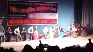 Nccs college BIM 7th sem sec b parody dance [upl. by Leirraj]