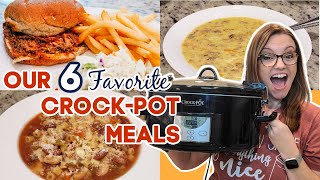 🌟 THE BEST OF 🌟 CROCKPOT RECIPES  OUR FAMILYS FAVORITE SLOW COOKER DINNERS  WHATS FOR DINNER [upl. by Lashondra782]