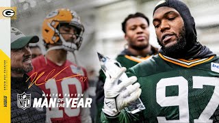 2024 Packers Walter Payton Man of the Year Kenny Clark [upl. by Disraeli]