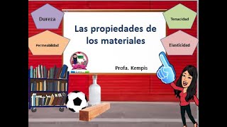 Propiedades de los materiales  dureza tenacidad elasticidad y permeabilidad [upl. by Freddy]