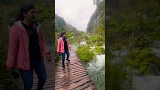 Exploring plitvice Lake croatia nature serene [upl. by Nosydam]