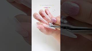 Gel X Nails Asmr 🎧💅🎀✨ nails shorts fyp youtubeshorts satisfying foryou trending nailart [upl. by Grove808]