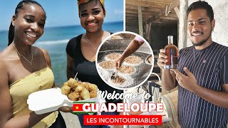 GUADELOUPEEPISODE 7 Les spécialités INCONTOURNABLES de la Guadeloupe  rhum accras kassav [upl. by Munroe]