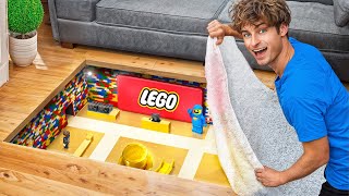 I Built a SECRET Lego Store In My Room [upl. by Winifield991]