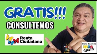 ✅ GRATIS GRATIS GRATIS Les CONSULTO SU ESTADO En La PLATAFORMA De RENTA CIUDADANA 👍😃 [upl. by Etnud440]