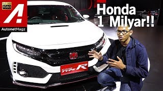 Honda Civic Type R 2017 first impression review [upl. by Arrim]