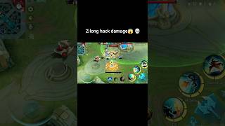 Zilong hack damage😱😱shortsfeed mobilelegends mlbb mlbbcreatorcamp mlzilong zilonggameplay [upl. by Brodeur]