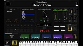 Throne Room Kim WalkerSmith MainStage Keys Tutorial [upl. by Eiggam159]