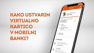 Mobilna banka Kreiranje virtualne kartice [upl. by Miche835]