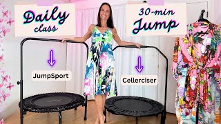 30min Daily Rebounder Workout for Flexible Muscles [upl. by Oirifrop579]