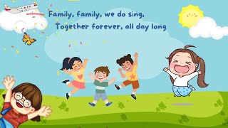 ABC Family Song for Kids  Fun and Easy Alphabet Song About Family and Relationships [upl. by Enelcaj]