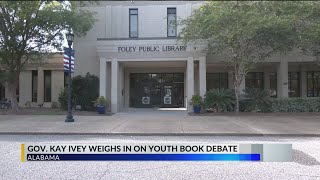 Foley mayor responds to Gov Ivey slamming Foley Public Library for inappropriate books [upl. by Nanerb]