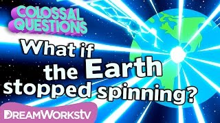 What Happens if the Earth Stops Spinning  COLOSSAL QUESTIONS [upl. by Tizes]