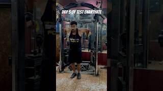 Anabolic Cycle Day 5 fitpharmacist ytshortsindia viralshort gymshorts minivlog testosterone [upl. by Aidiruy]