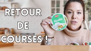 RETOUR DE COURSES 1 🍅🥑🍫 [upl. by Bolton]